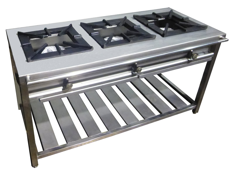 Cocina de 03 Quemadores